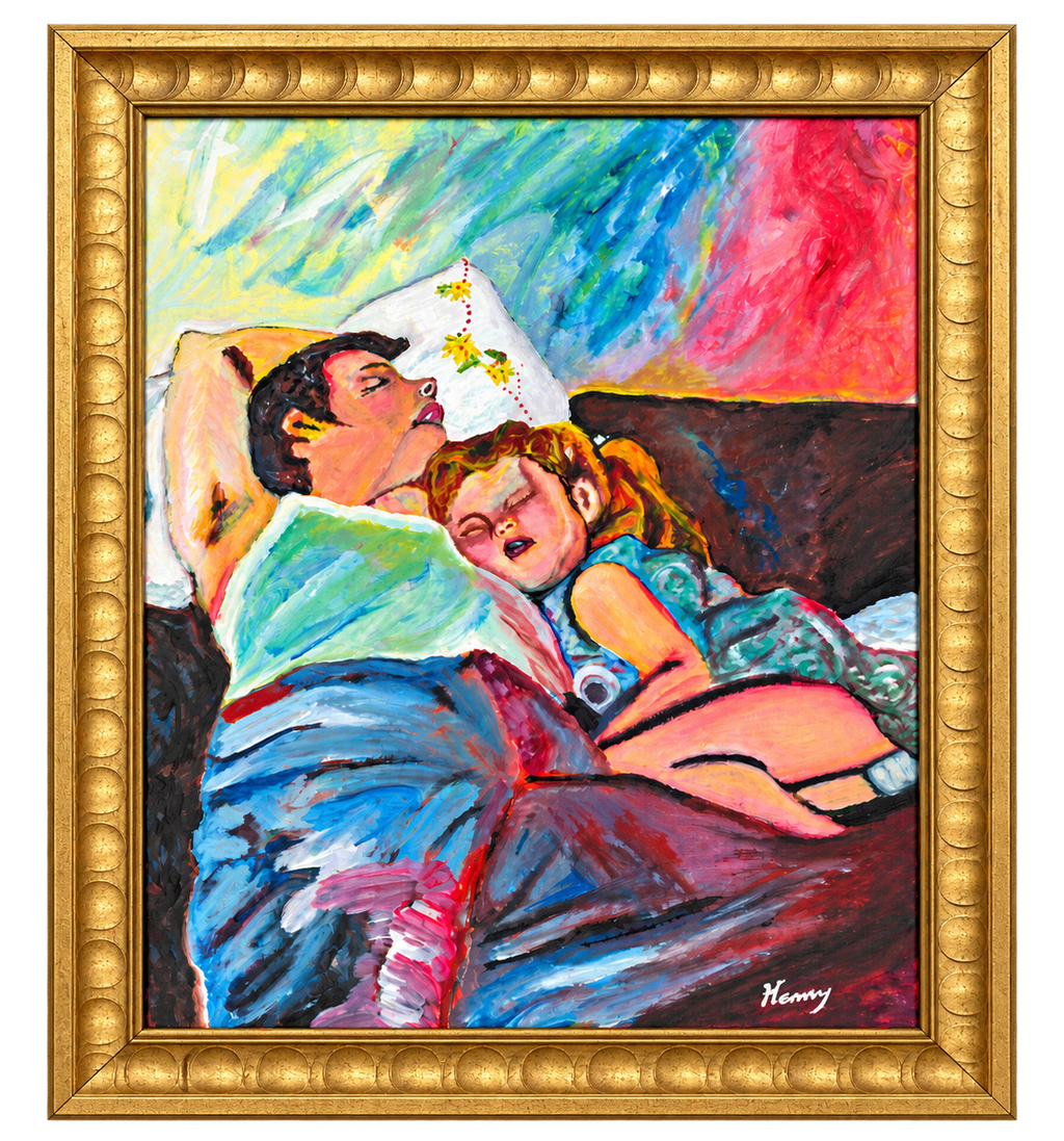 Father Daughter Portrait