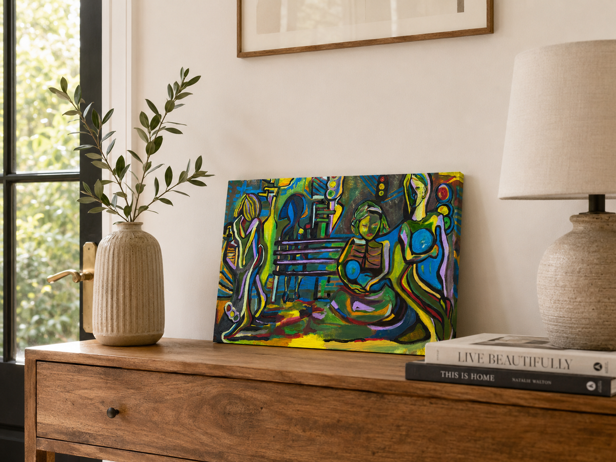 Jay Street, Brooklyn Family Court - Canvas Print