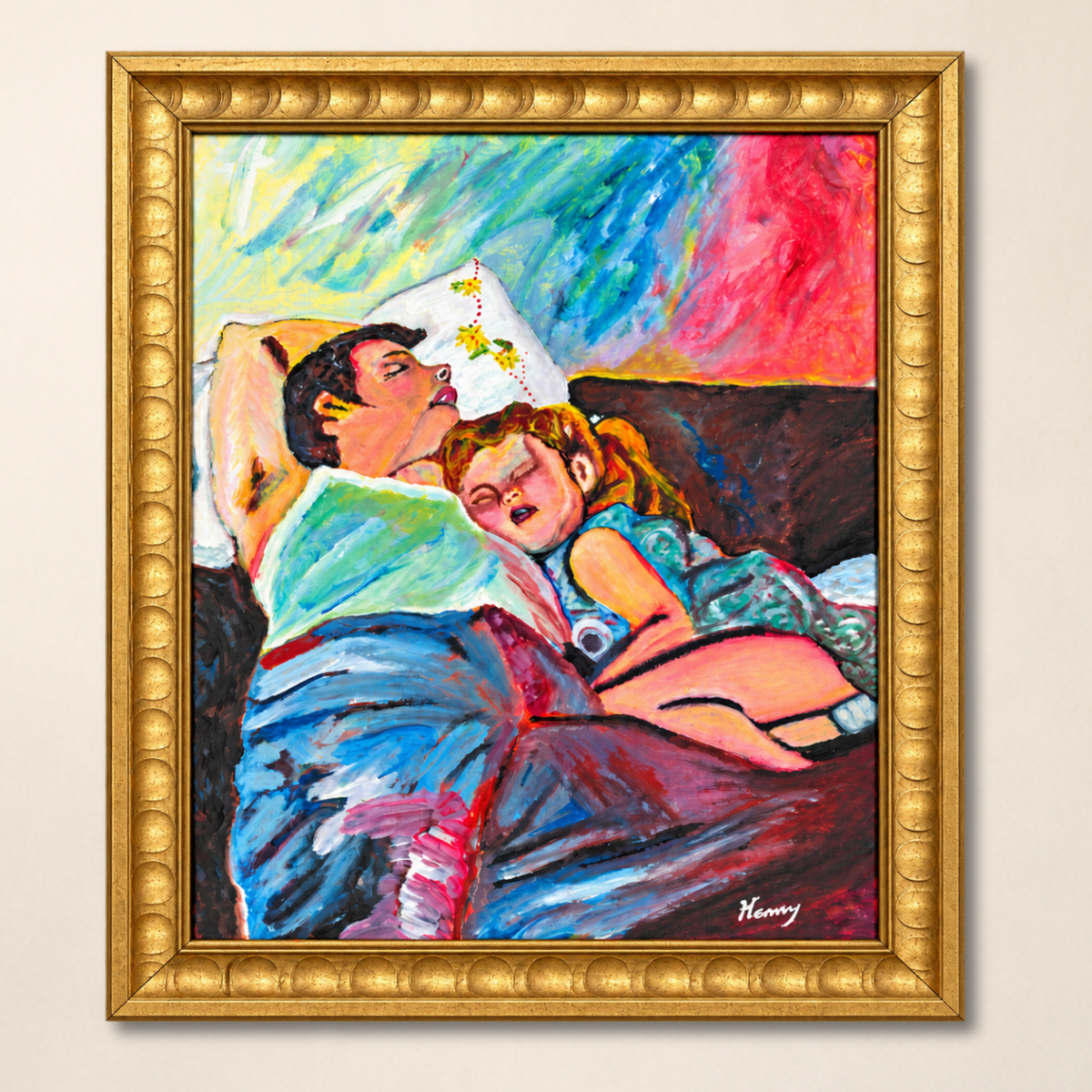 Father Daughter Portrait